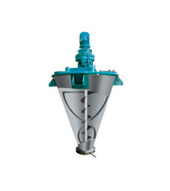 DSH series tapered screw and ribbon mixer